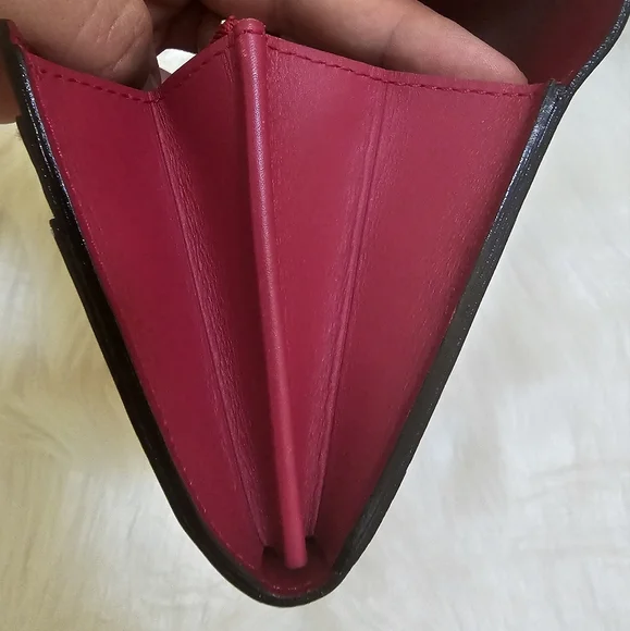 ❤️🎉HOST PICK 🎉❤️Authentic LV Sarah Long Wallet Portefeuille Monogram Vernis - Picture 12 of 16